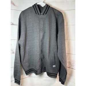 NWT / Pro Club XL Fleece Jacket in Charcoal / Size XL /‎ Sku0134